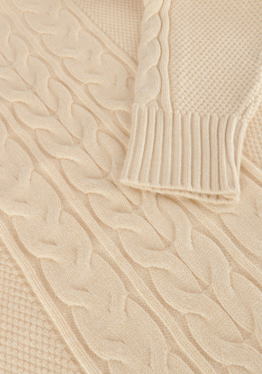 Witte OBJECT Trui OBJDORIS RE LS KNIT PULLOVER - large