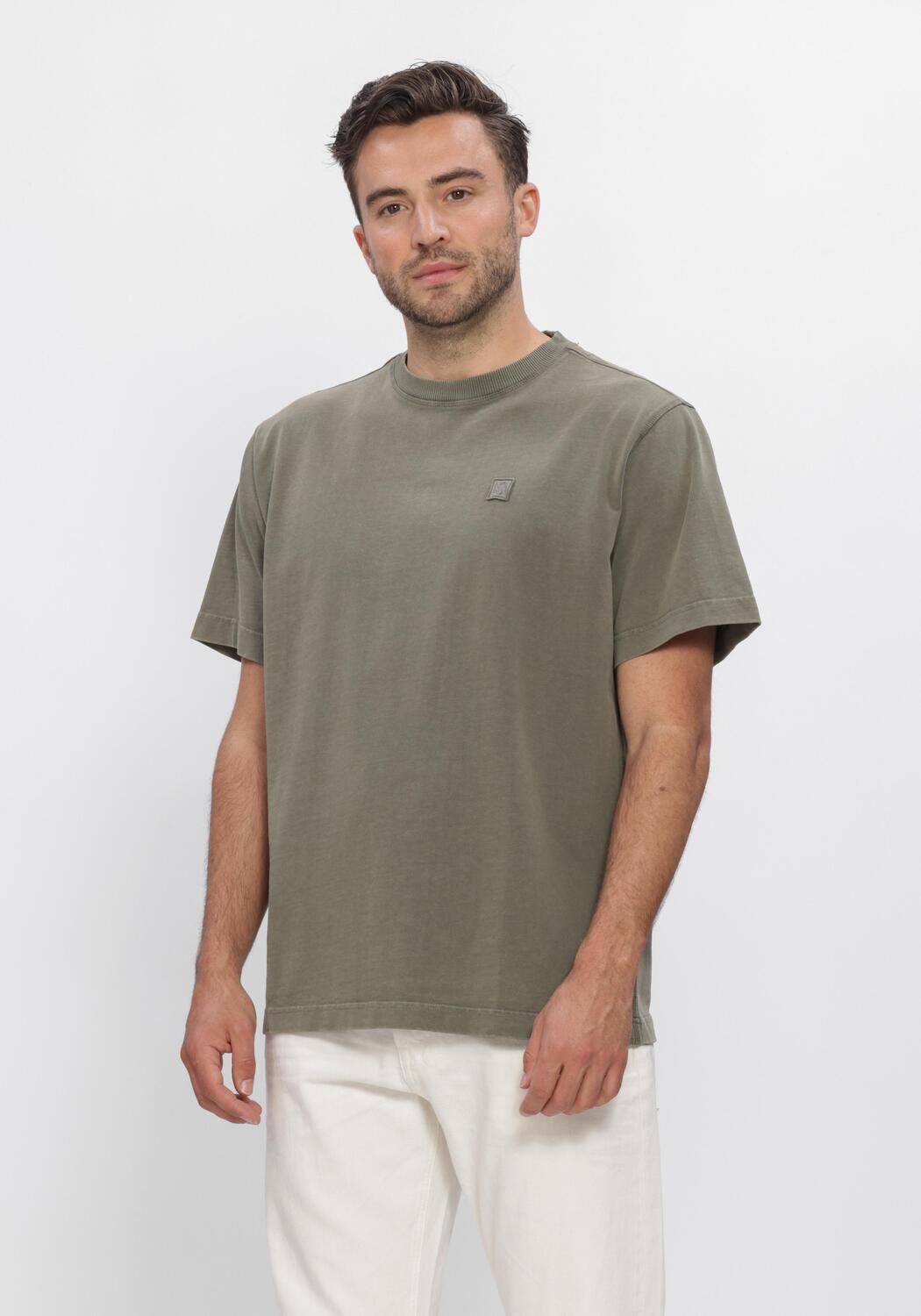 Groene BUTCHER OF BLUE T-shirt ARMY LOOSE TEE - large