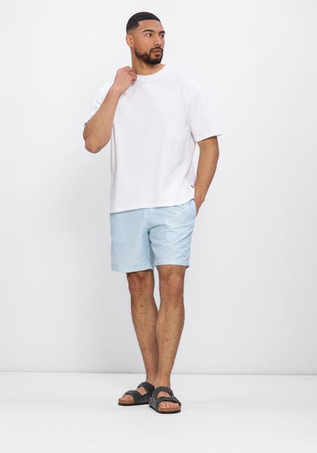 Blauwe SHIWI Zwembroeken MIKE SWIM SHORTS 7 INCH FINE STRIPE - large