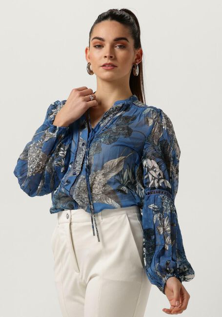 Blauwe GUESS Top JOSETTE TOP - large