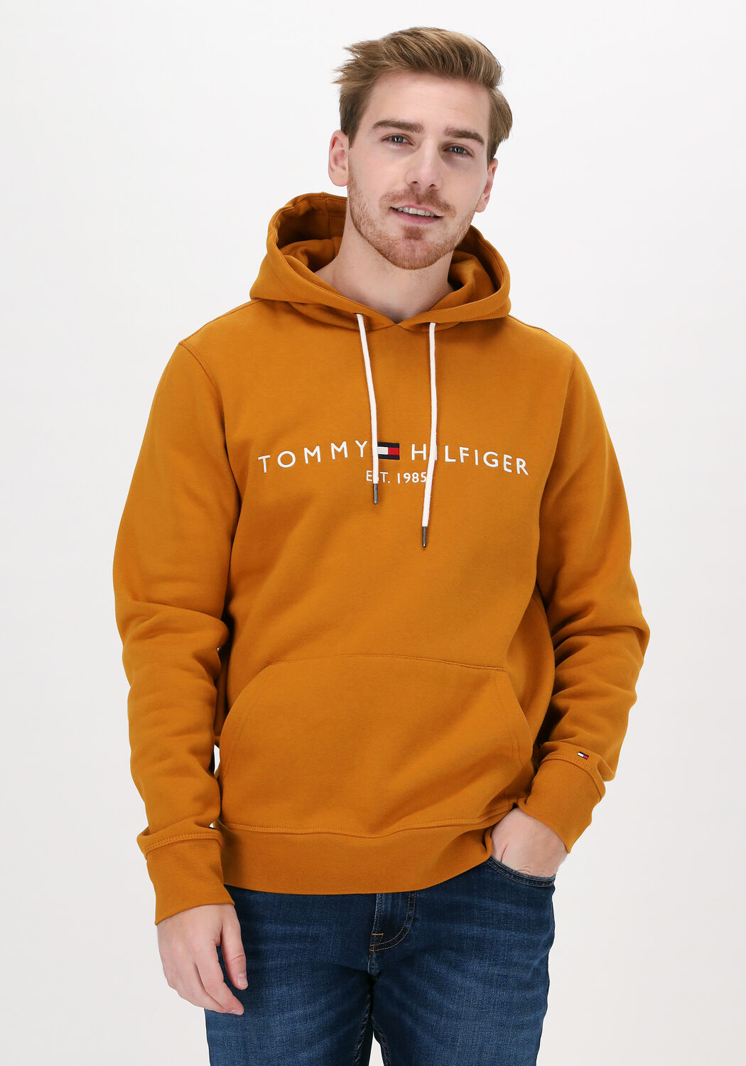 Tommy jeans sales trui geel