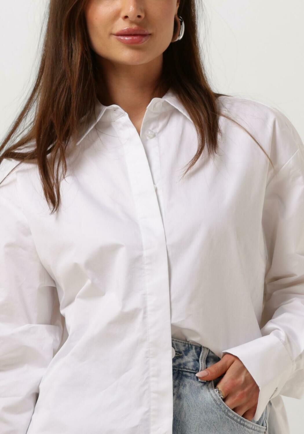 SECOND FEMALE Dames Blouses Occasion New Shirt Wit