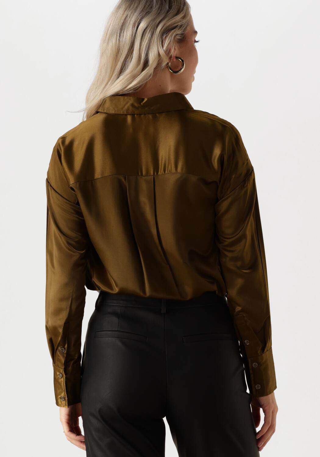 MY ESSENTIAL WARDROBE Dames Tops & T-shirts Estellemw Shirt Donkergroen