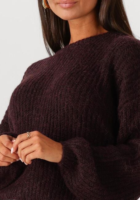 Bordeaux WITHBLACK Trui WBLOPHELIA LS PULLOVER - large