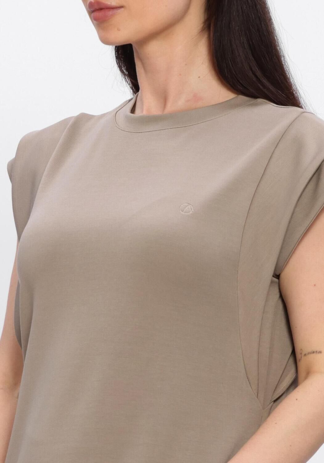 Taupe AIMEE THE LABEL Maxi jurk SILVANA - large