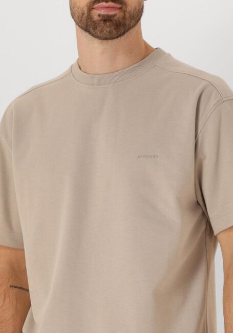 Beige GENTI T-shirt T-SHIRT SS J2025-1227 - large