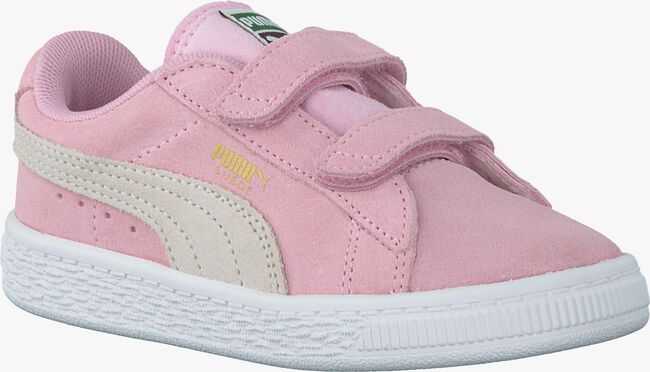Roze PUMA Lage sneakers SUEDE 2 STRAPS - large