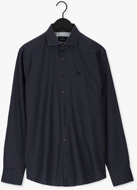 Donkerblauwe VANGUARD Casual overhemd LONG SLEEVE SHIRT PRINT ON POW - large