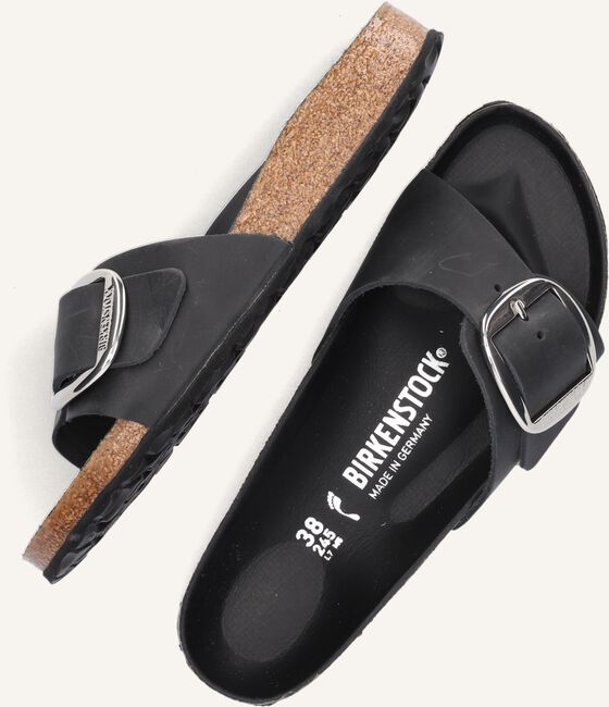 Zwarte BIRKENSTOCK Slippers MADRID BIG BUCKLE DAMES Zwarte BIRKENSTOCK Slippers MADRID BIG BUCKLE DAMES - large