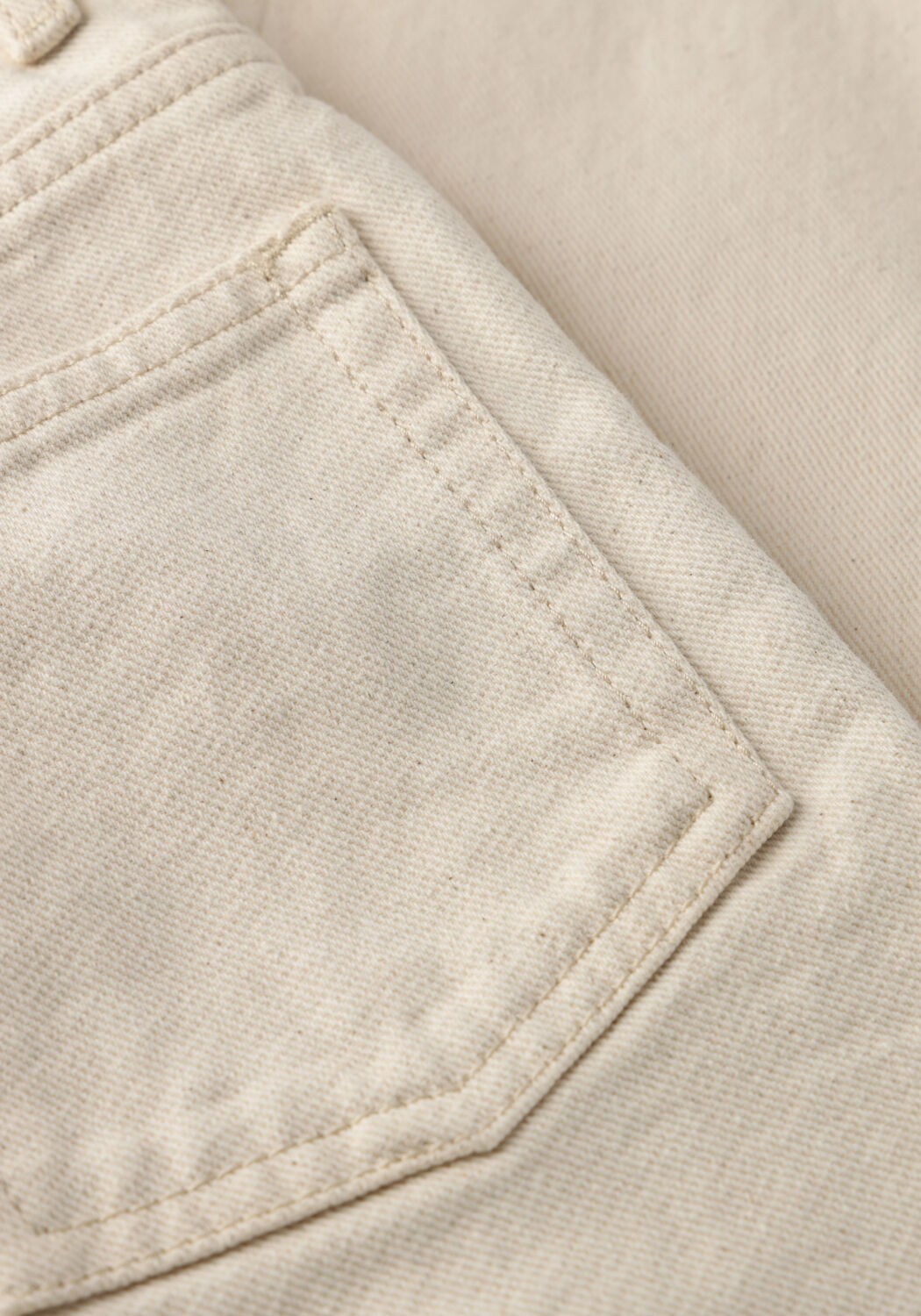 Ecru AMERICAN VINTAGE Straight leg jeans SNOPDOG - large