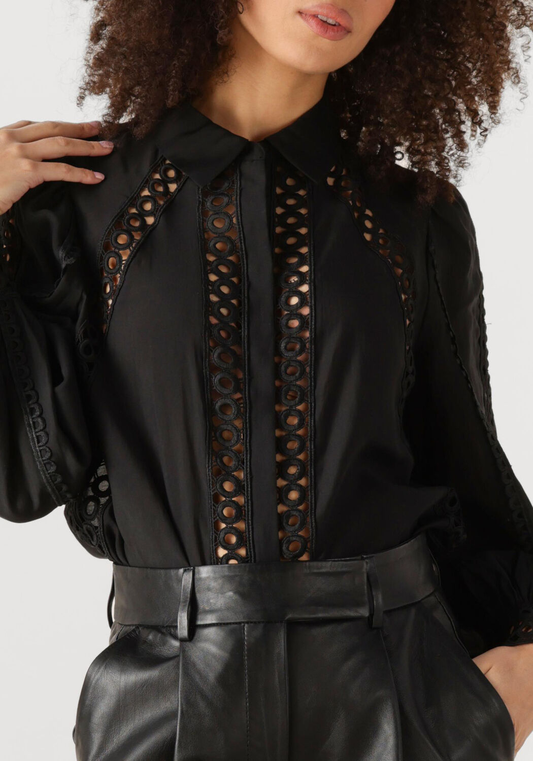 COPENHAGEN MUSE Dames Blouses Cmmolly-shirt Zwart