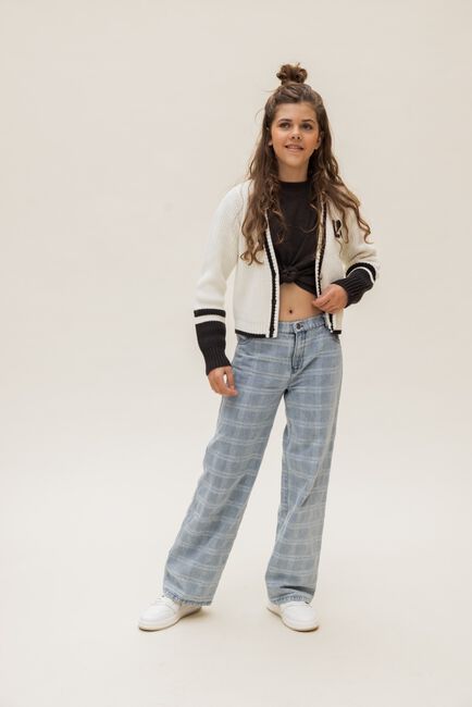 Blauwe LOOXS 10sixteen Wide jeans 2401-5601 - large