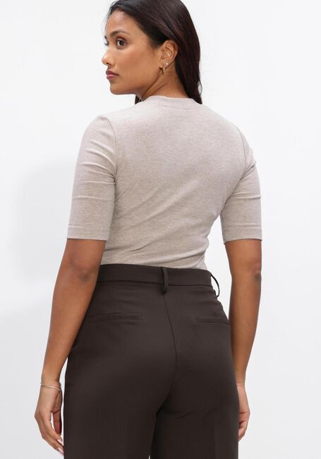 Beige INWEAR Top DAGNAIW MELANGE V T-SHIRT - large