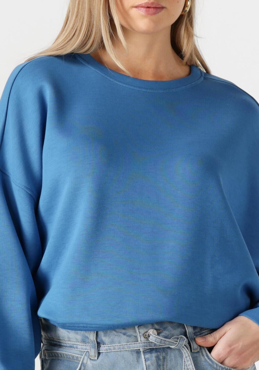 MSCH COPENHAGEN Dames Truien & Vesten Mschdalvina Ima Q Sweatshirt Blauw