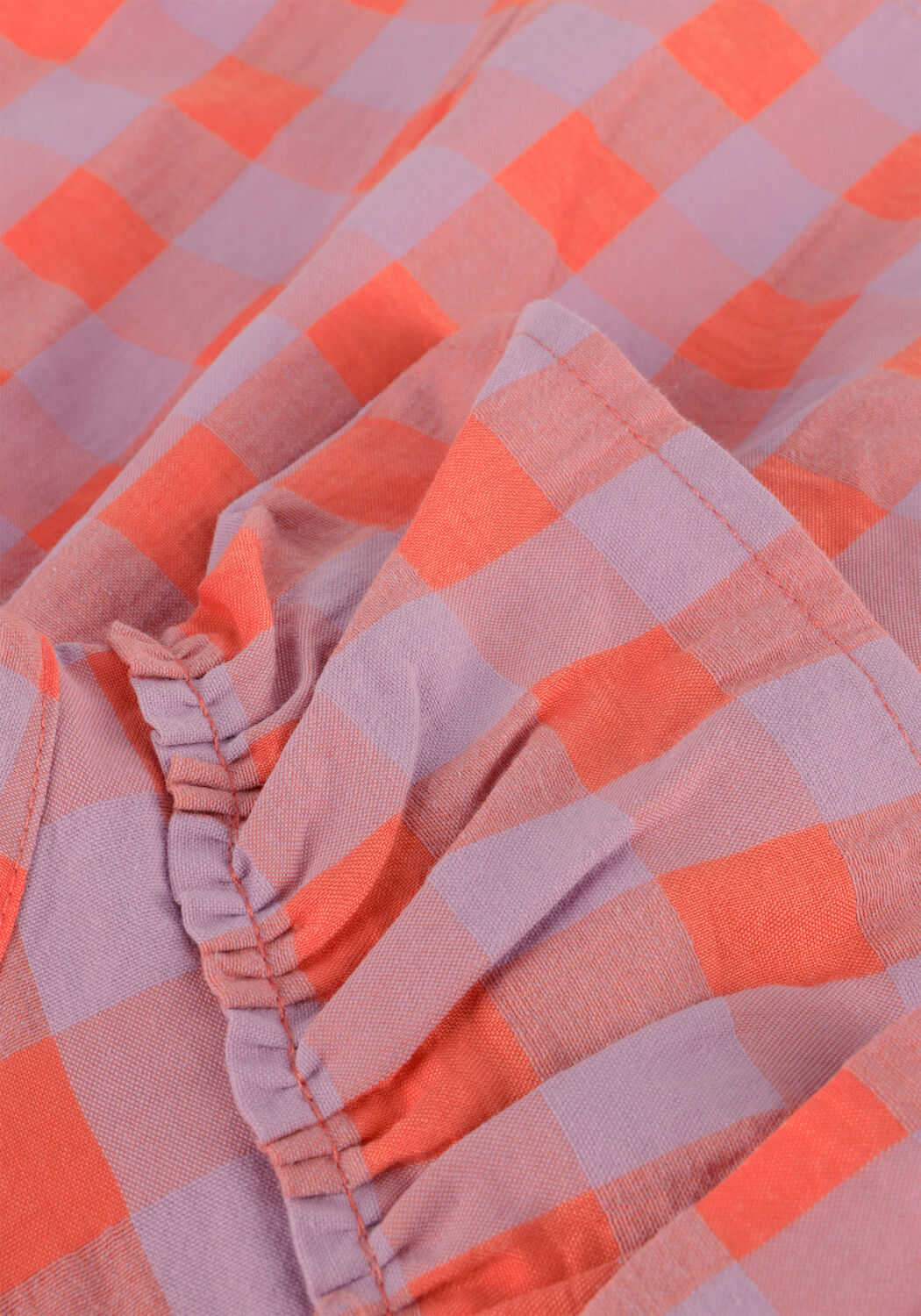 Multi PETIT BLUSH Blouses RUFFLE BLOUSE CHECK - large