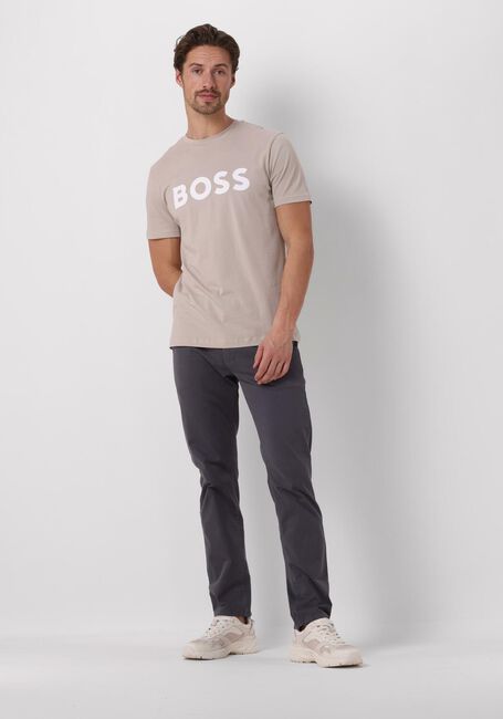 Beige BOSS T-shirt THINKING 1 - large