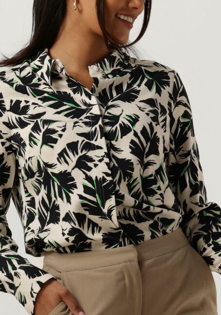 Groene ANOTHER LABEL Blouses DREISER LEAF SHIRT - large
