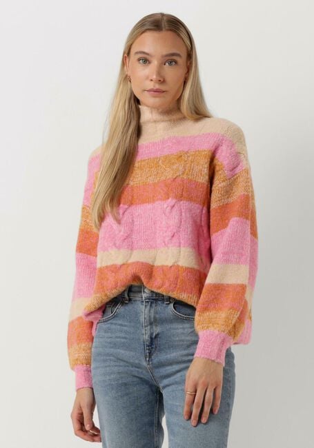 Roze Y.A.S. Coltrui YASMARLIA LS CABLE KNIT PULLOVER - large