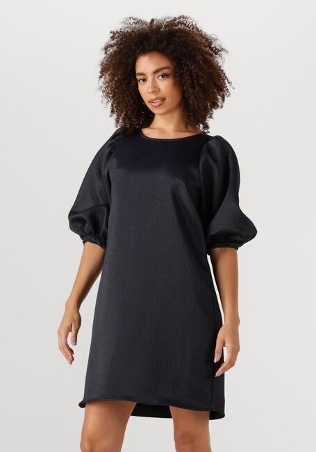 Zwarte BY-BAR Mini jurk GIGI GLOSS DRESS - large