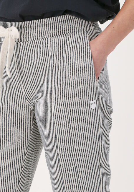 Gebroken wit 10DAYS Joggingbroek STRAIGHT JOGGER DENIM STRIPE - large