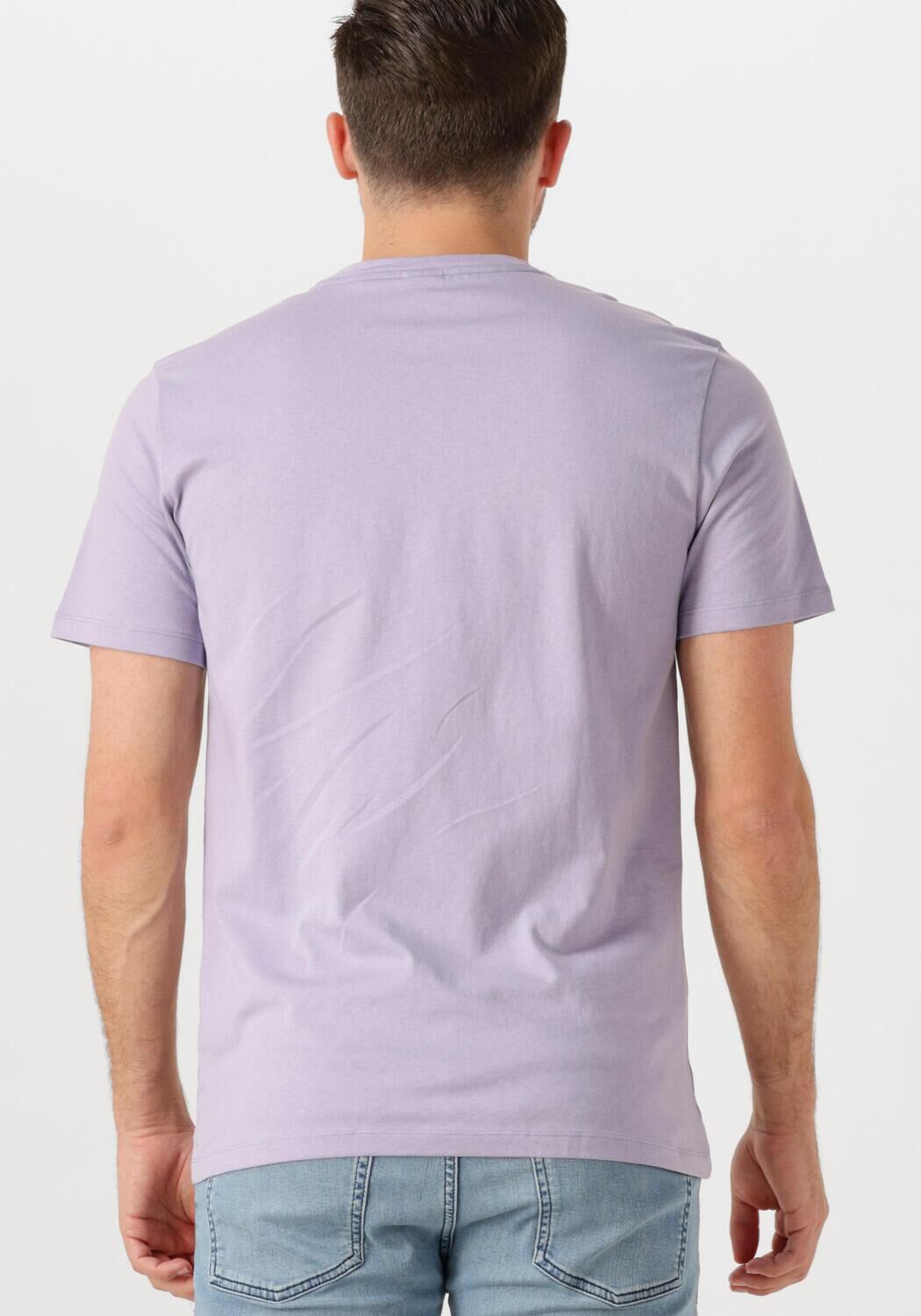BOSS ORANGE Heren Polo's & T-shirts Tales Lila