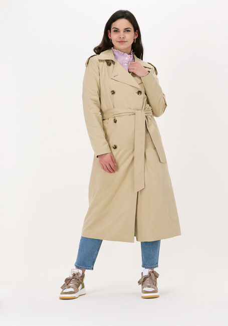 Beige OBJECT Trenchcoats OBJCLARA NEW TRENCH COAT NOOS - large