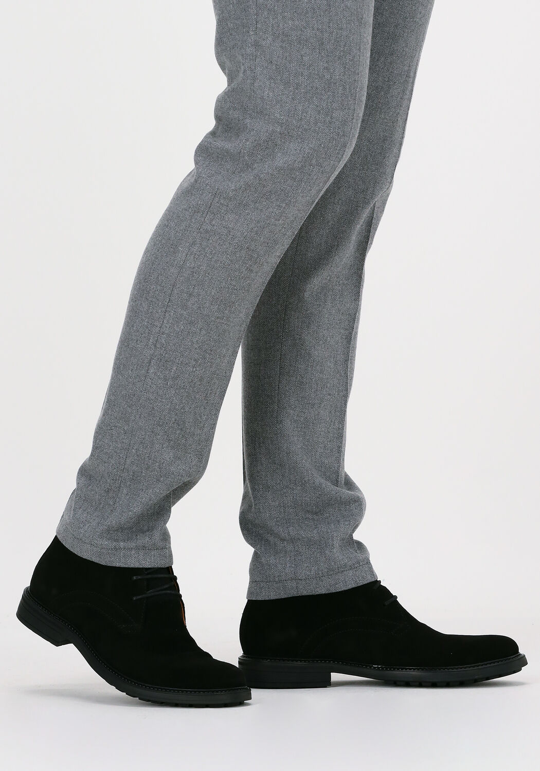 Zwarte GREVE Veterschoenen BARBOUR 5565 - large