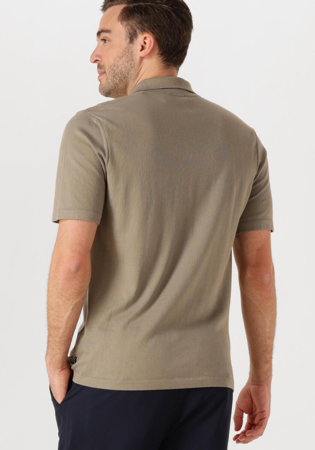 THE GOODPEOPLE Heren Polo's & T-shirts Plan Beige