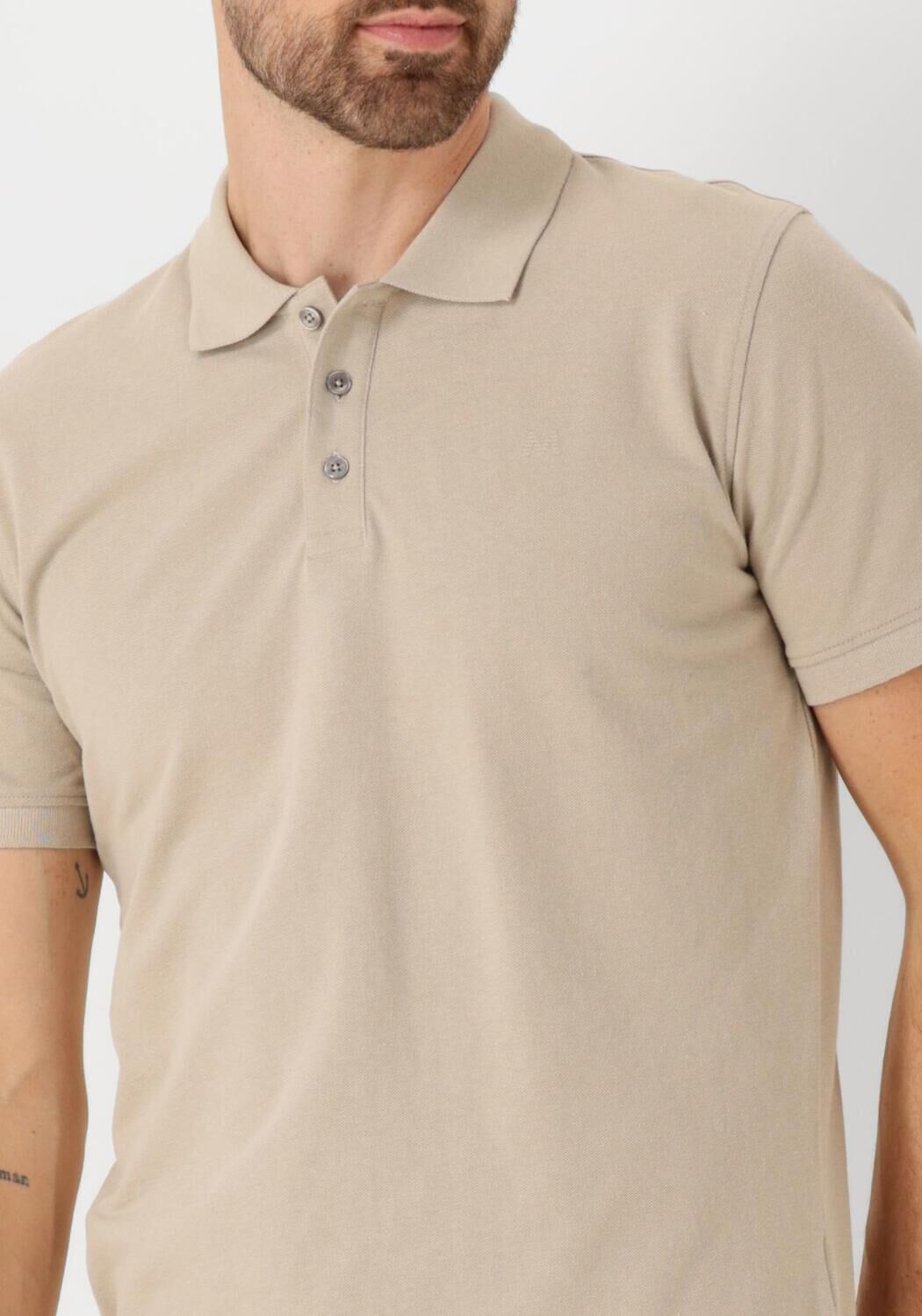 MATINIQUE Heren Polo's & T-shirts Mapoleo Melange Beige