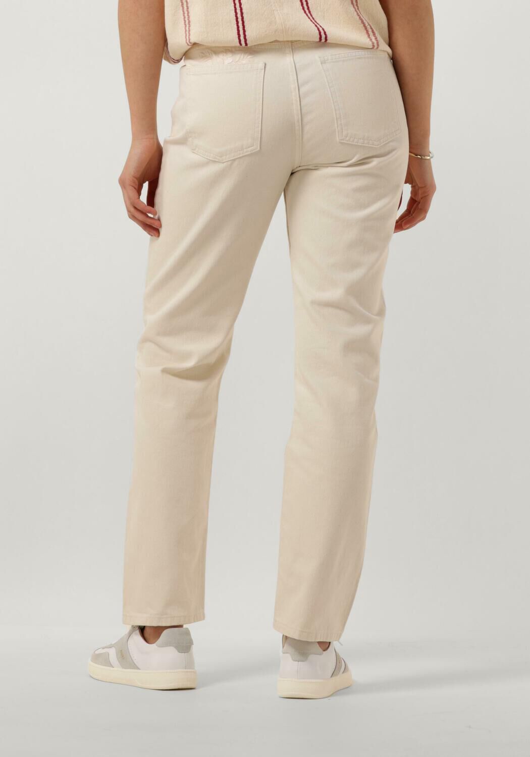 FABIENNE CHAPOT Dames Jeans Lola Straight Creme
