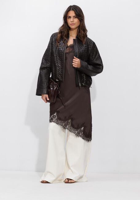 Bruine SECOND FEMALE Jack VERMONT LEATHER JACKET - large