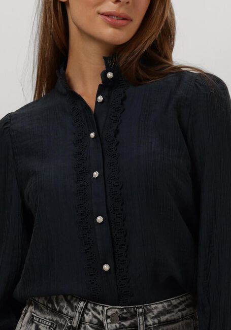 Blauwe CO'COUTURE Blouses ANGIE ANGLAISE SHIRT - large