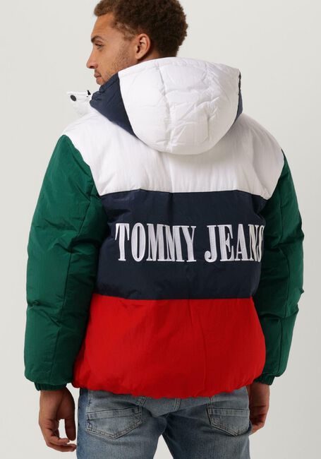 Multi TOMMY JEANS Gewatteerde jas TJM ARCHIVE COLORBLOCK PUFFER - large