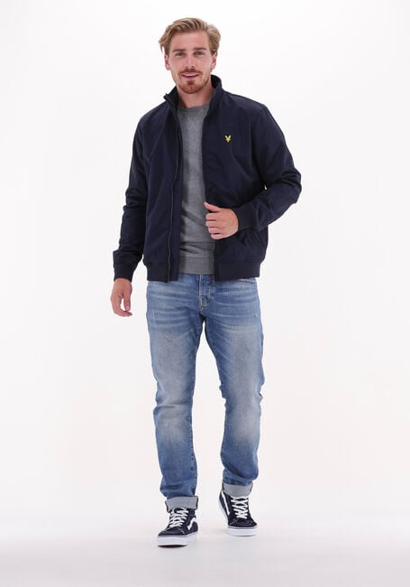 Blauwe LYLE & SCOTT Jack FLEECE LINED FUNNEL NECK JACKET Blauwe LYLE & SCOTT Jack FLEECE LINED FUNNEL NECK JACKET - large