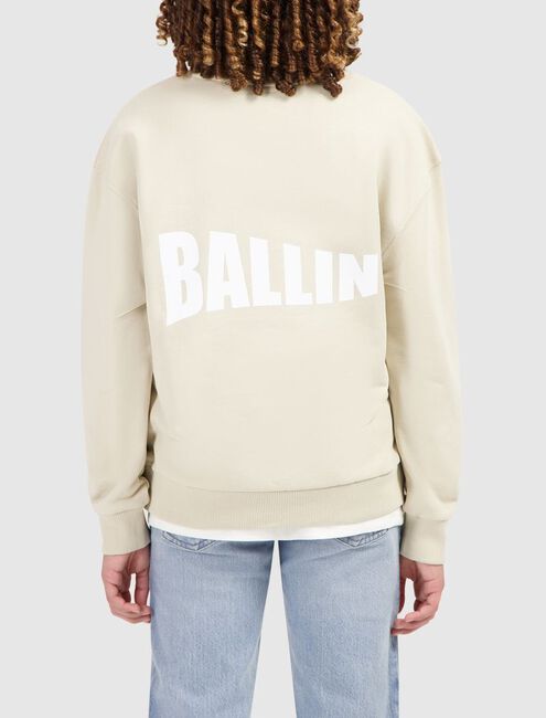 Beige BALLIN Sweater 017303 - large