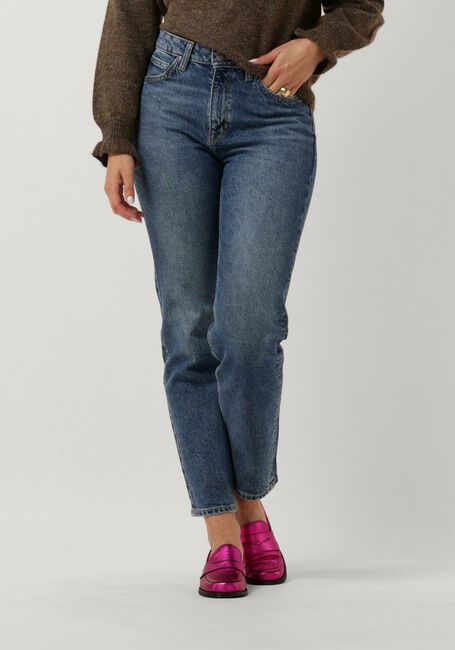 Donkerblauwe LEE Straight leg jeans CAROL - large