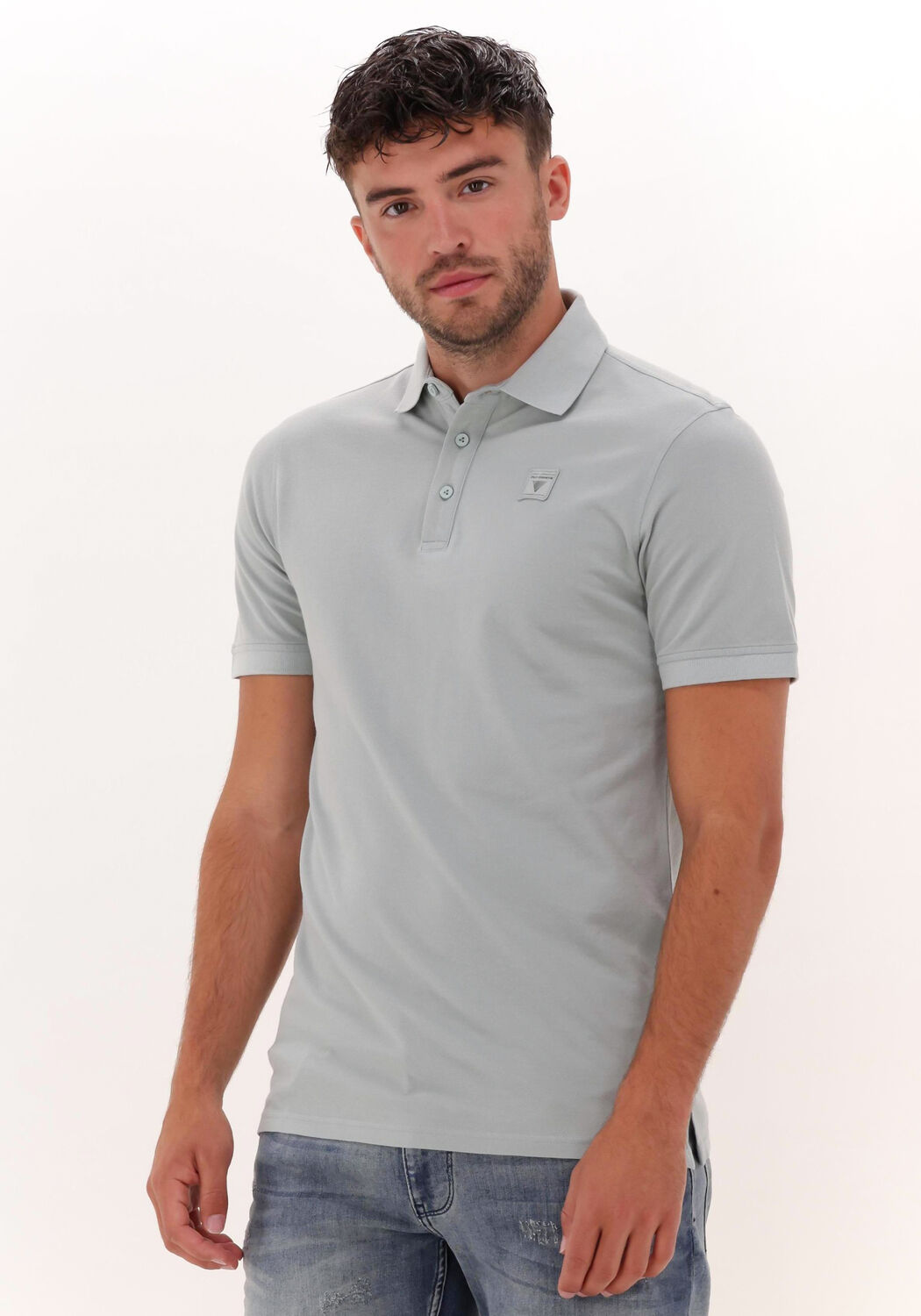 Pure discount white polo