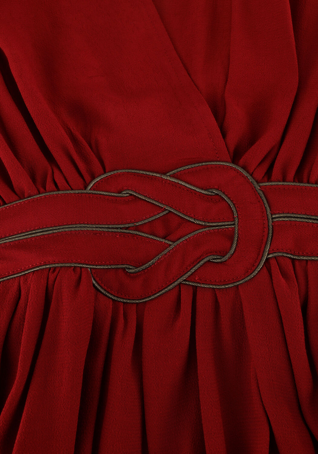 Bordeaux LOUIZON Mini jurk GIMMICK - large