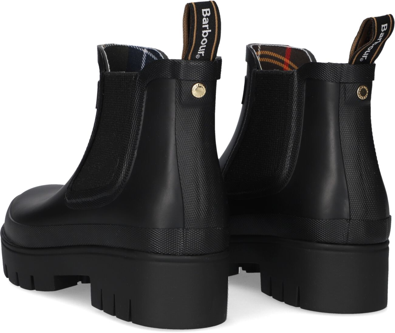 Dames Laarzen Barbour Halton Chelsea Welly - Zwart, foto 3