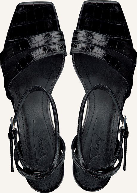 Zwarte TORAL Platte sandalen 12316 Zwarte TORAL Platte sandalen 12316 - large