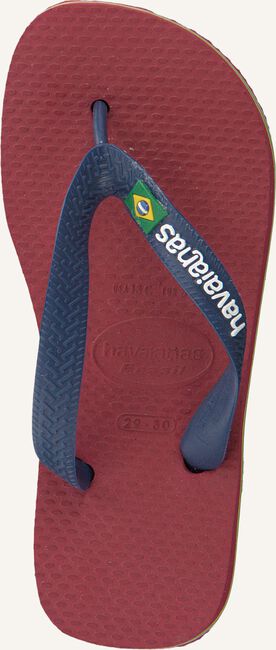 Rode HAVAIANAS Teenslippers BRASIL LOGO KIDS Rode HAVAIANAS Teenslippers BRASIL LOGO KIDS - large