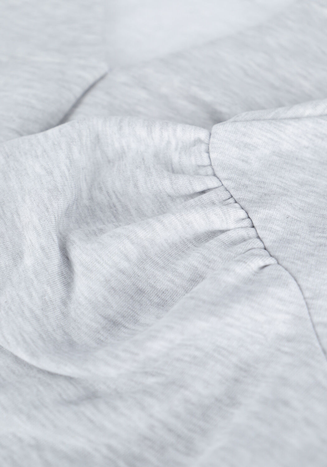 Grijze NA-KD Sweater HOODIE DRESS - large