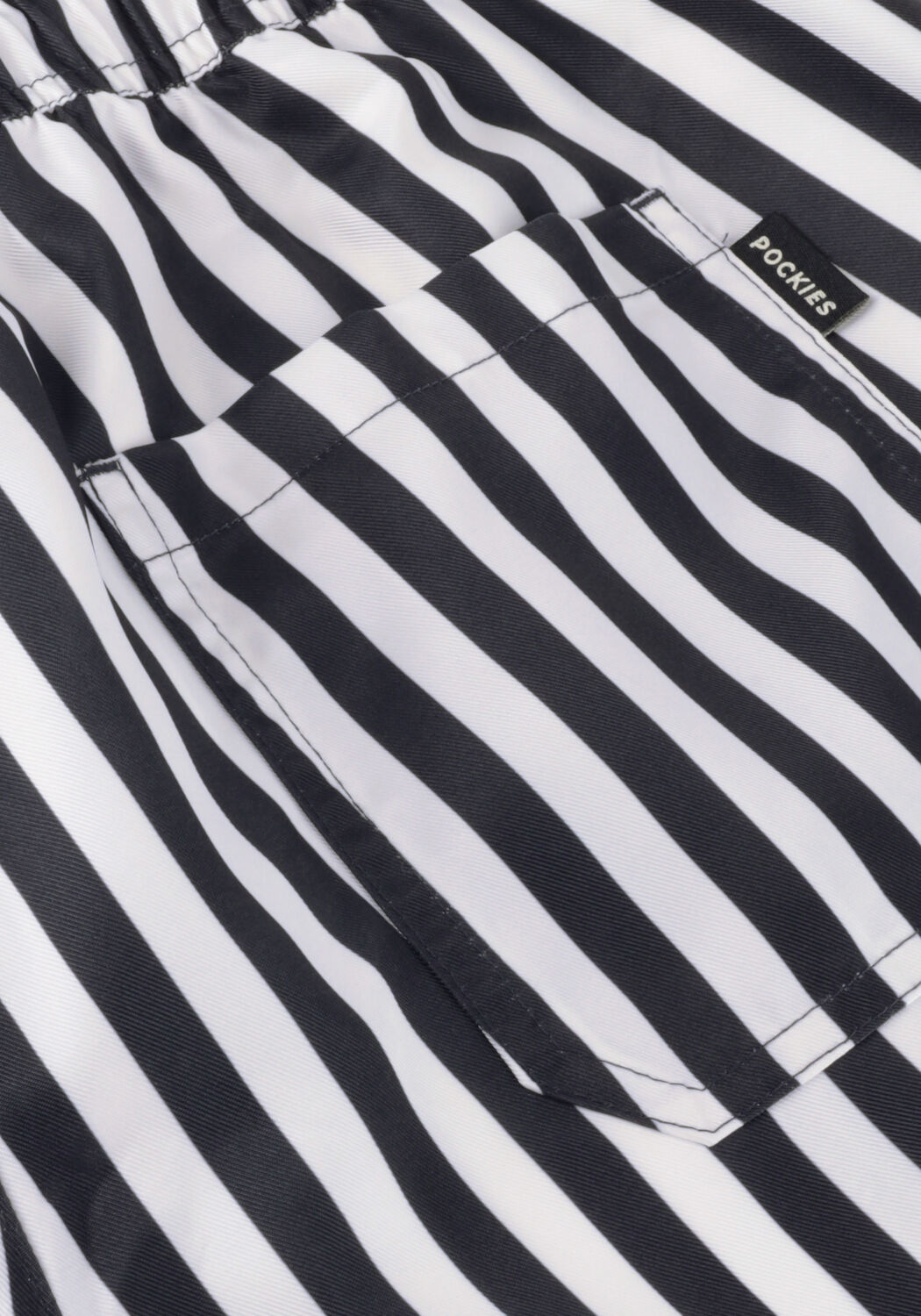 Blauwe POCKIES Zwembroeken STRIPE SHORTIES - large