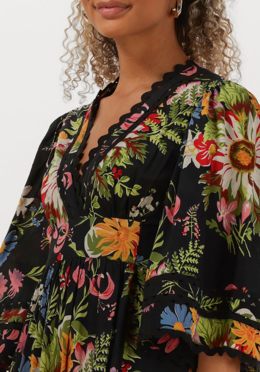 ANTIK BATIK Dames Jurken Lisa Long Dress Multi
