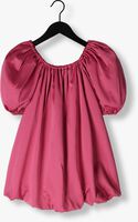 Roze Salty Stitch Mini jurk BALLON JURK - SATIJN ROZE - medium
