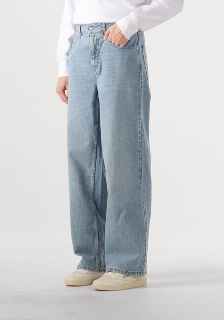 Lichtblauwe PENN & INK Straight leg jeans TROUSERS S25Z734 - large