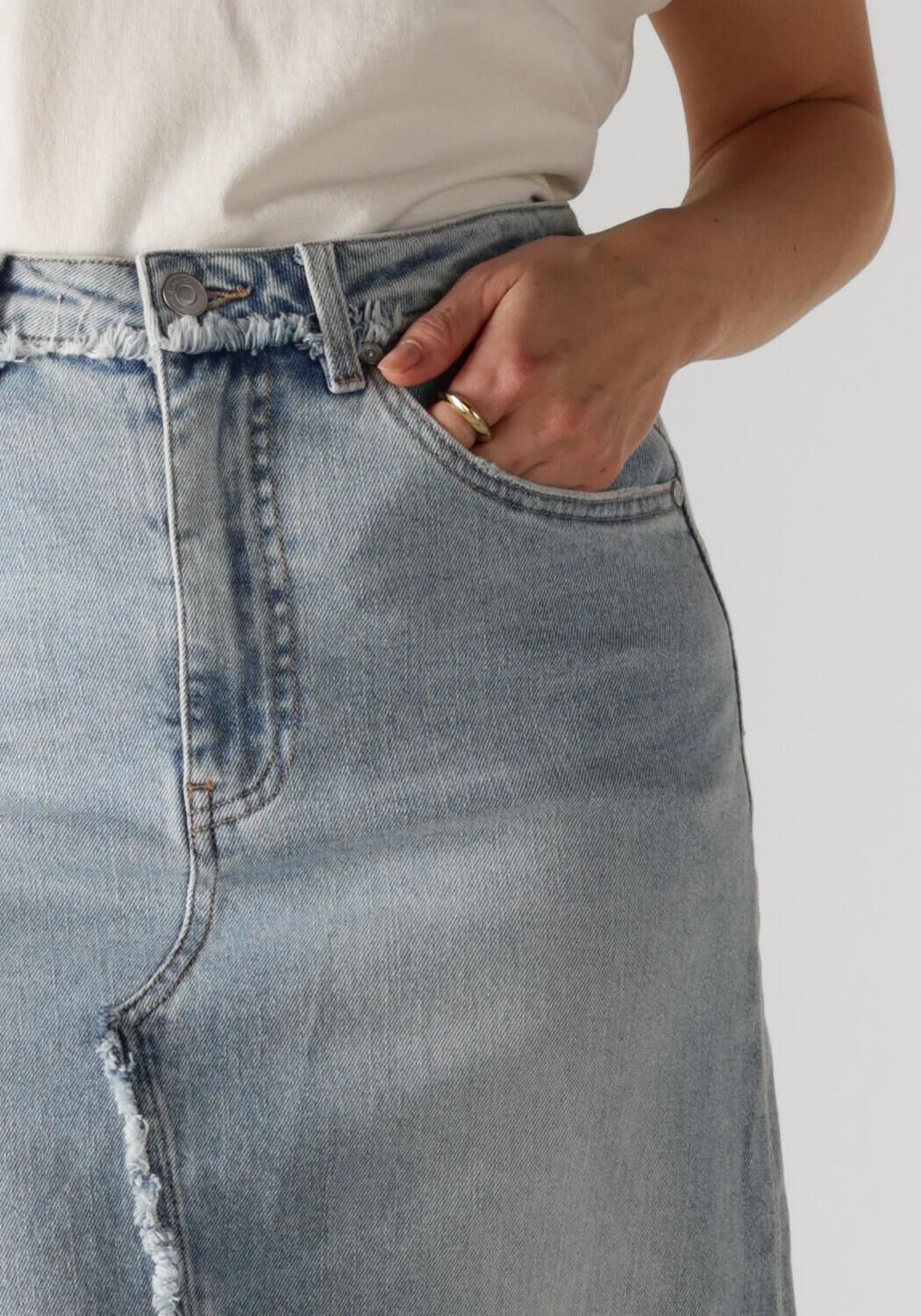 CIRCLE OF TRUST Dames Rokken Kae Skirt Blauw