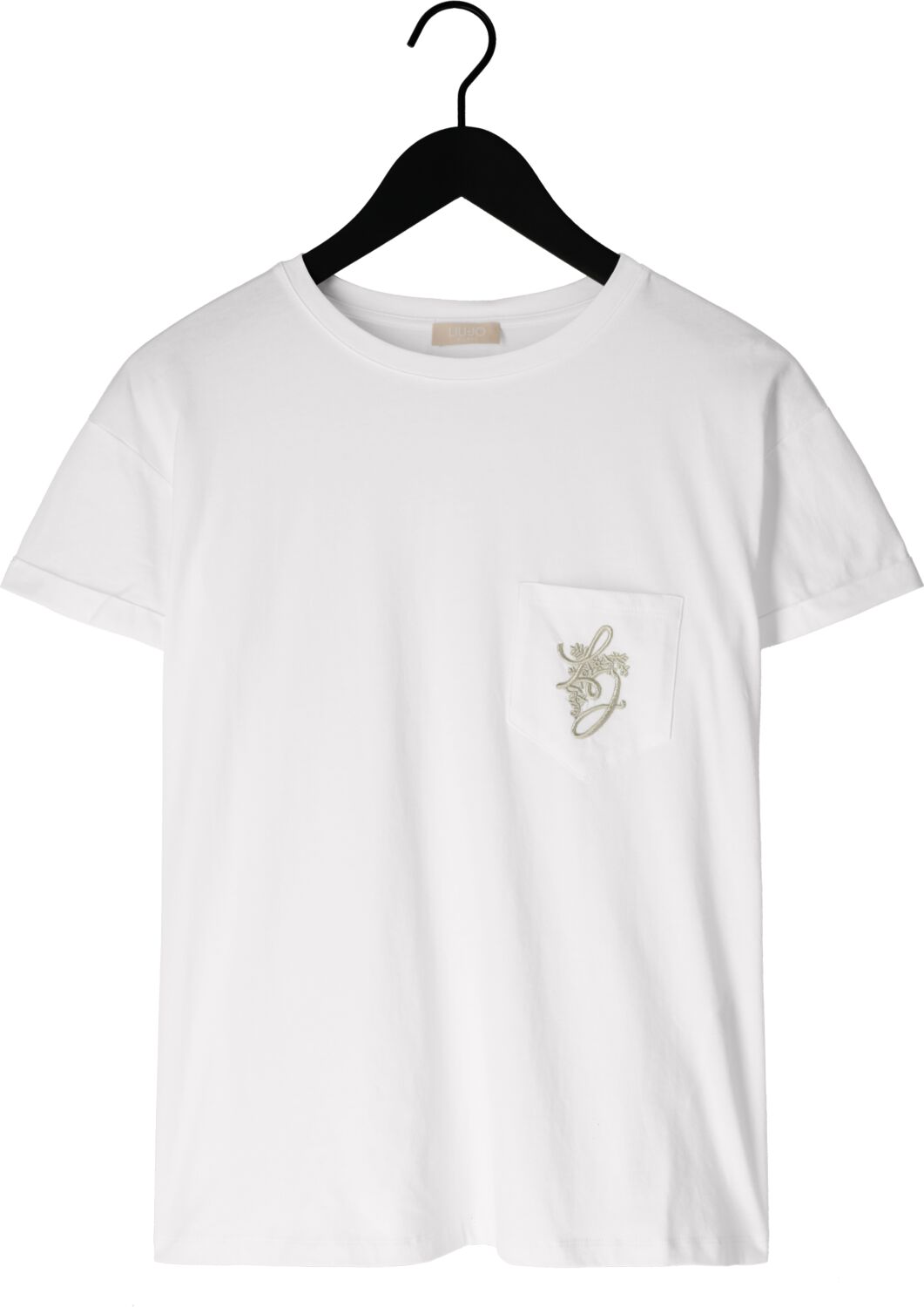 LIU JO Dames Tops & T-shirts Ecs T-shirt Moda M c Wit