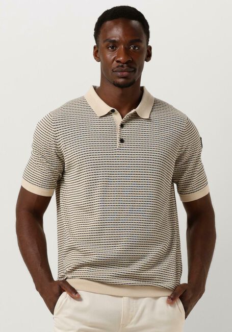 Beige VANGUARD Polo SHORT SLEEVE POLO COTTON MODAL - large