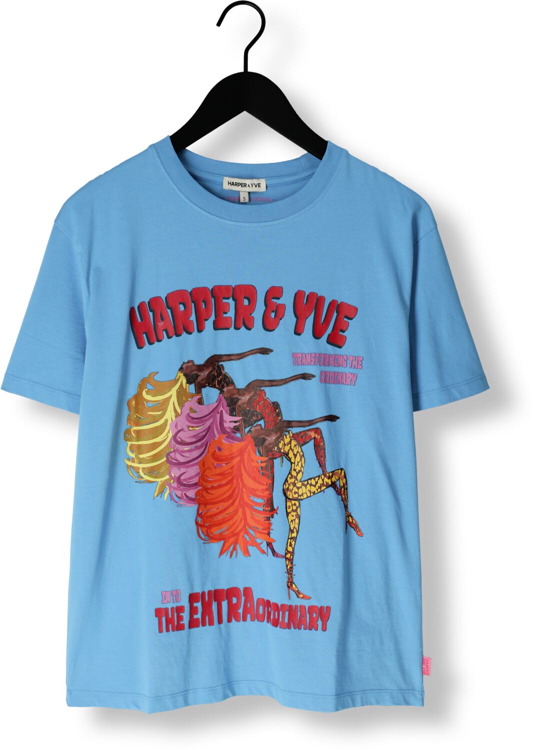 HARPER & YVE Dames Tops & T-shirts Extraordinary-ss Blauw